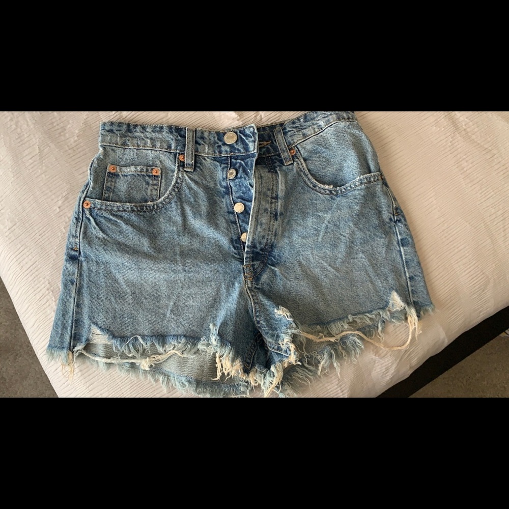Zara Blue Jean Shorts!